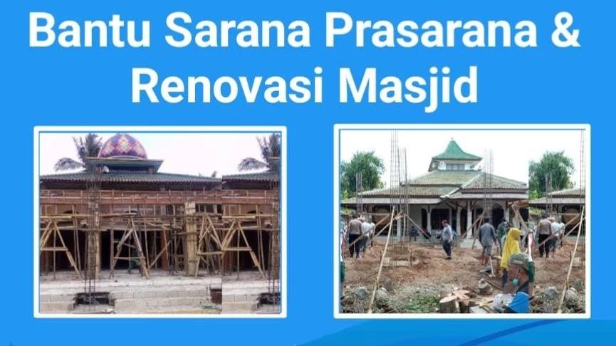 Bangun Rumah Di Surga? Mari Bantu Sarana & Renovasi Masjid