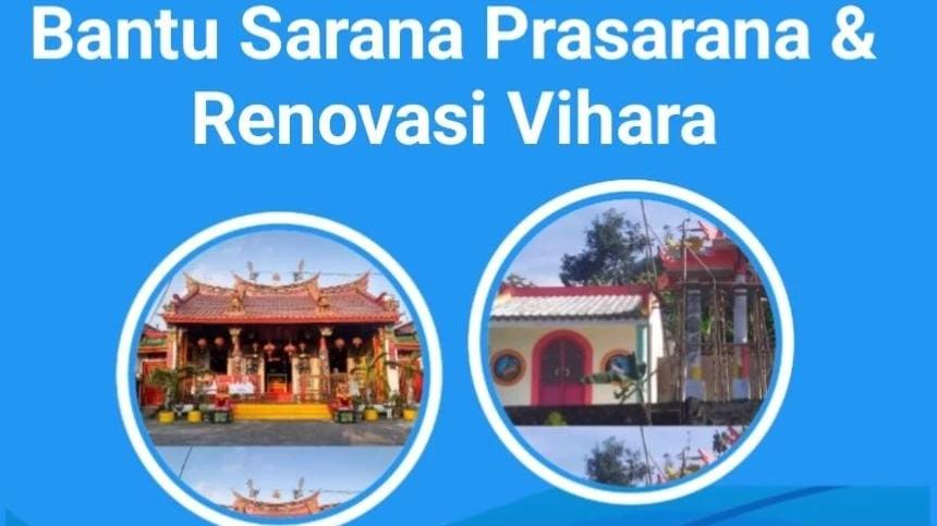 Yuk Beri Bantuan Sarana Prasarana & Renovasi Vihara